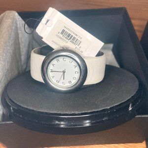 Marc By Marc Jacobs White Leather Band Watch